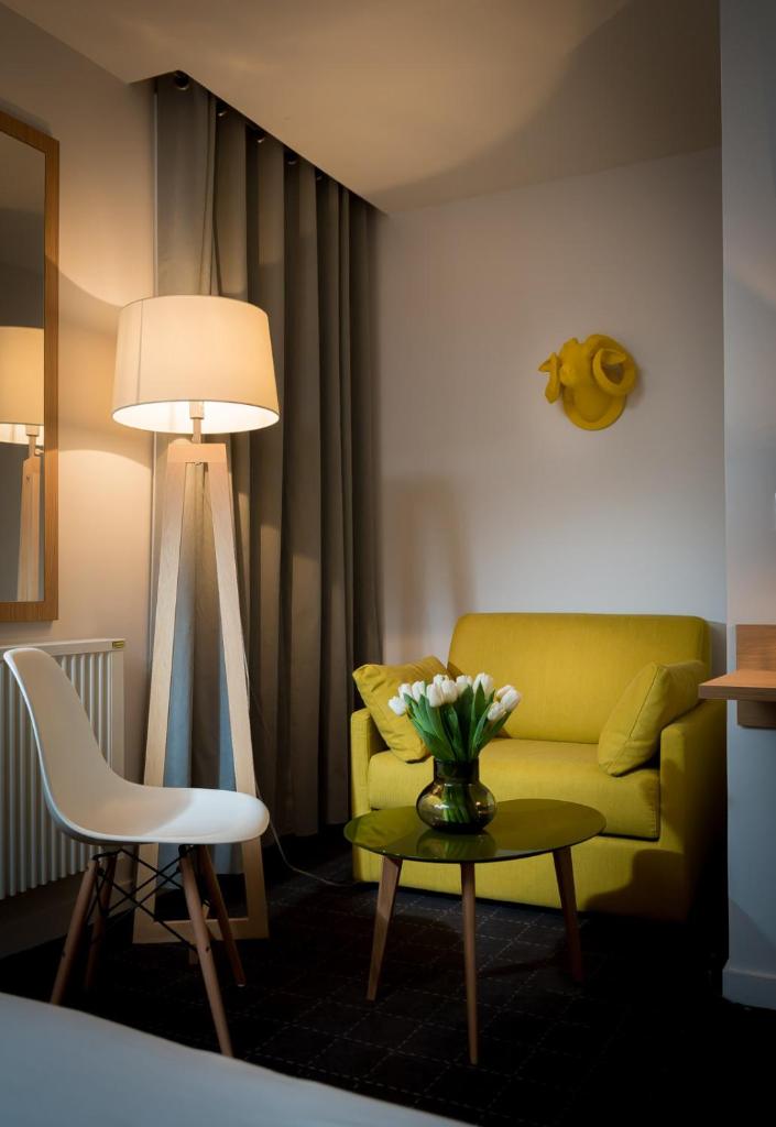 Двухместный (Двухместный номер «Комфорт» с 1 кроватью), Hotel Mirabeau Eiffel