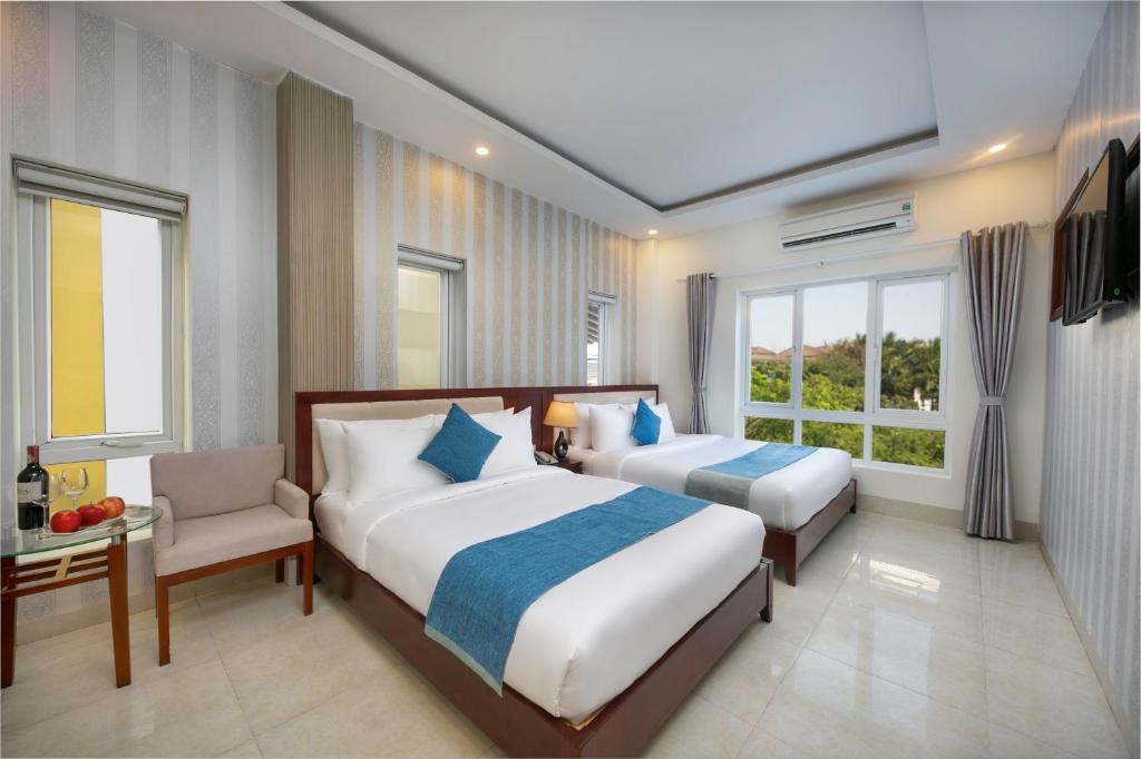 Четырехместный (Четырехместный номер Делюкс), Sea Wind Hotel