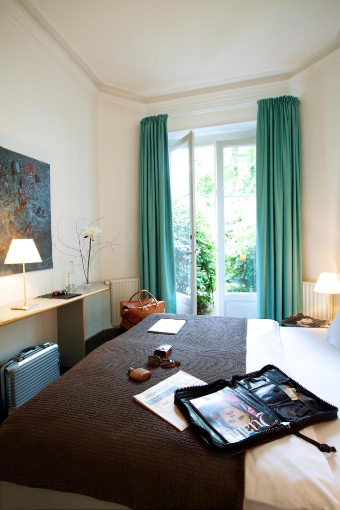 Одноместный (Одноместный номер с видом на сад), Aussen Alster Hotel