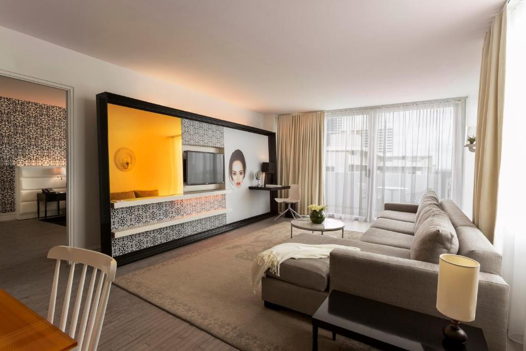Сьюит (Люкс с 1 спальней), Mondrian South Beach