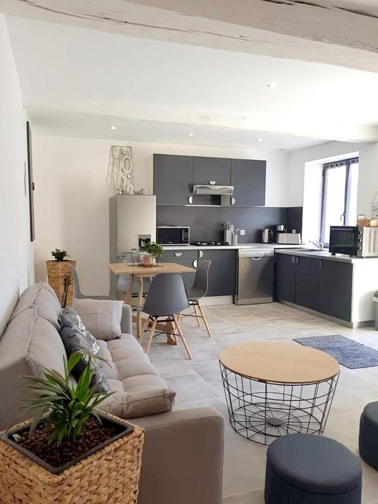 Appartement d'une chambre avec jardin clos et wifi a Sainte Genevieve les Gasny
