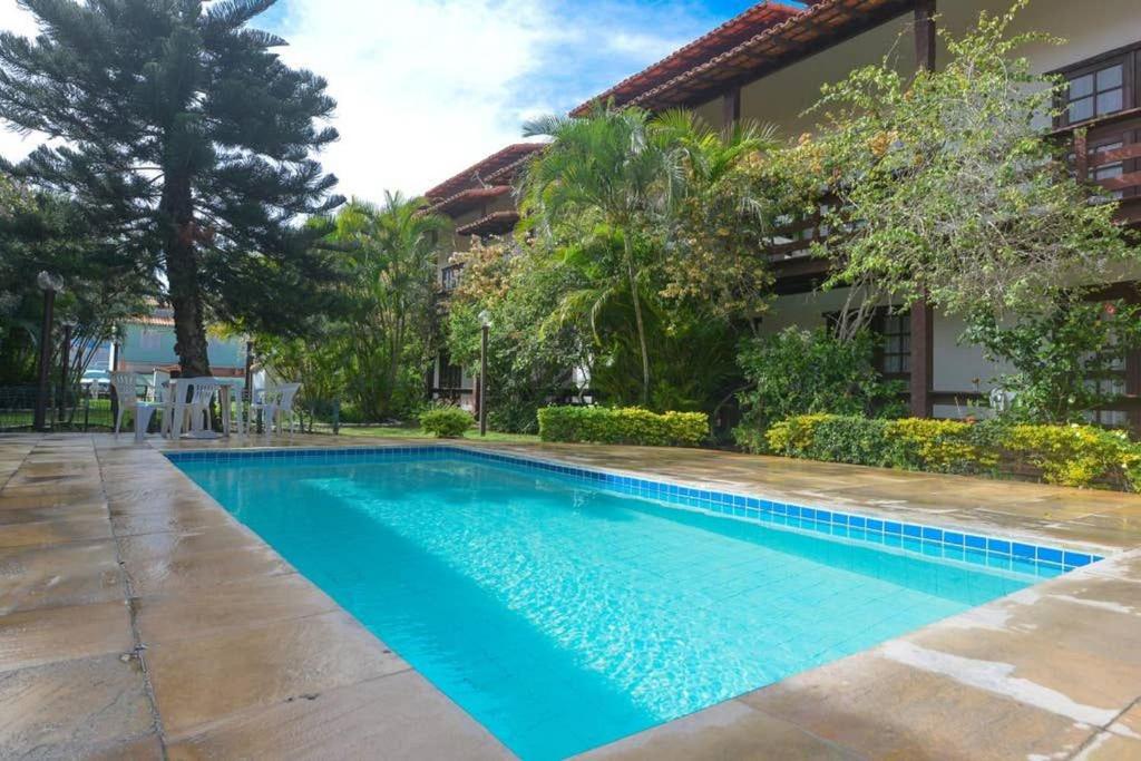 Duplex com 4 quartos, 500 metros da Praia, com piscina
