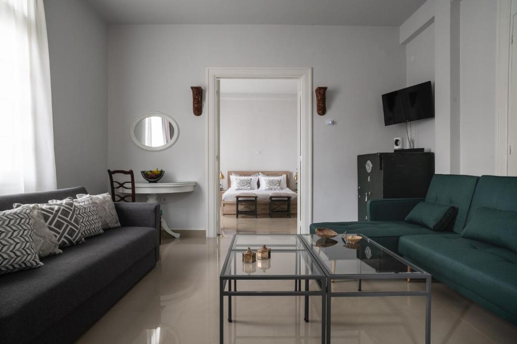 Polytimon, an Athenian neoclassical apartment - Tap to explore photos