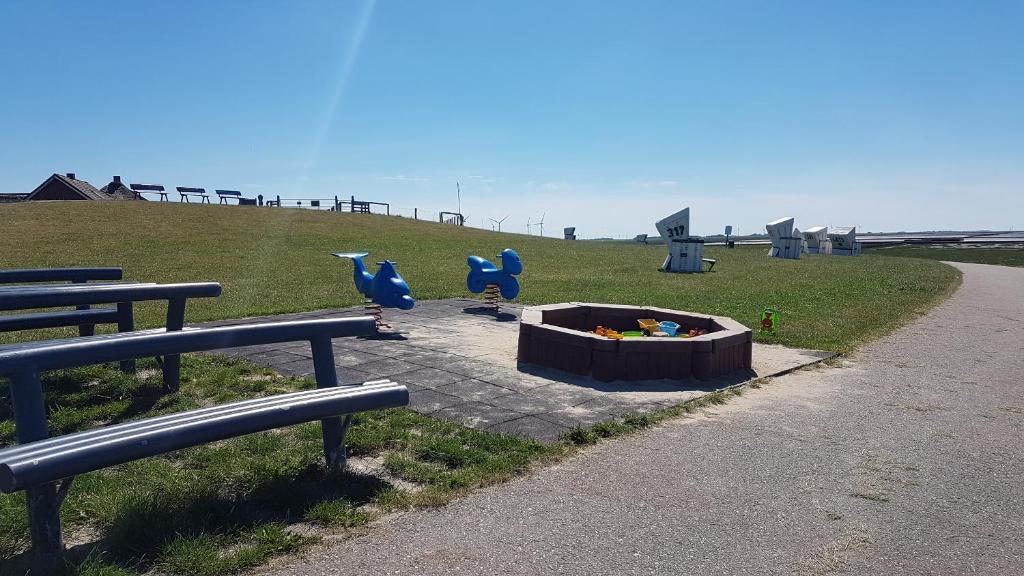 Wohnmobilstellplatz Hemenswarft an der Nordsee - Meerblick photo 2