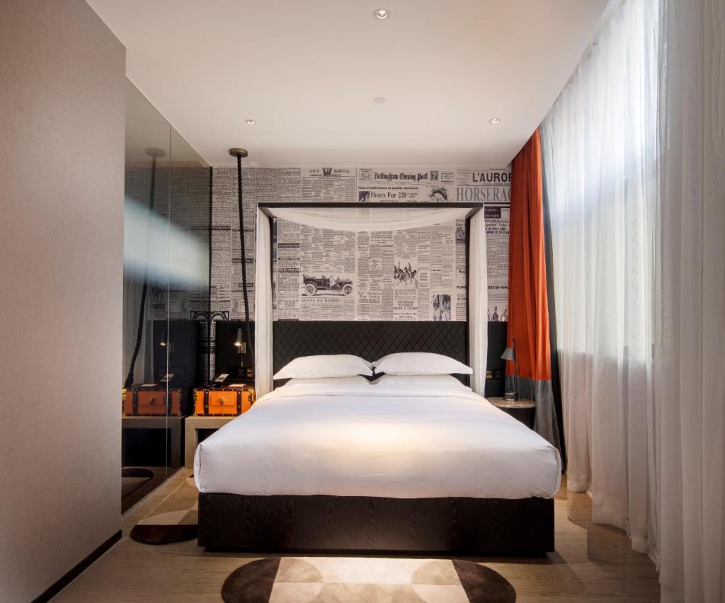 Двухместный (Улучшенный двухместный номер с 1 кроватью), Paco Business Hotel Zhujiang New Town Branch