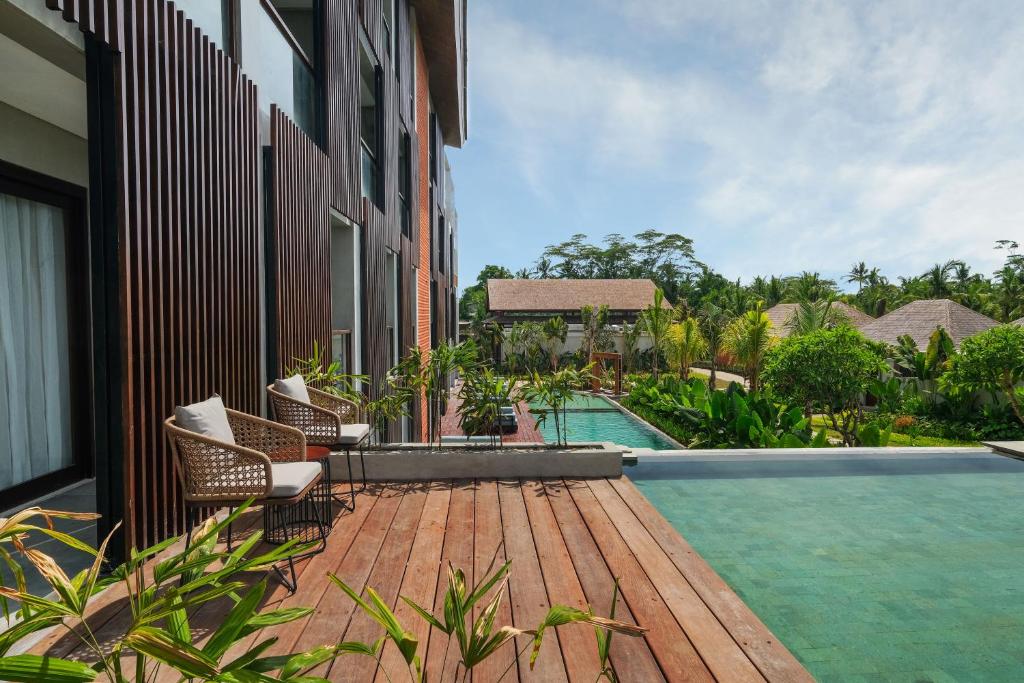 Сьюит (Люкс «Гарсия» с выходом к бассейну), The Garcia Ubud Hotel & Resort