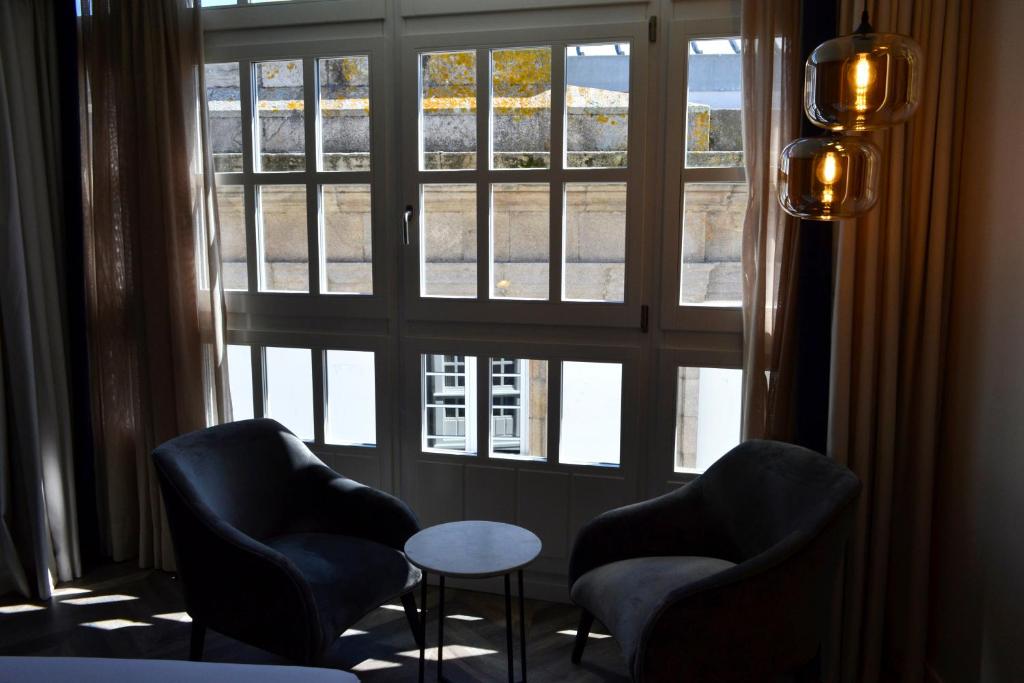 Двухместный (Улучшенный двухместный номер с 1 кроватью), Hotel Alda Galería Coruña