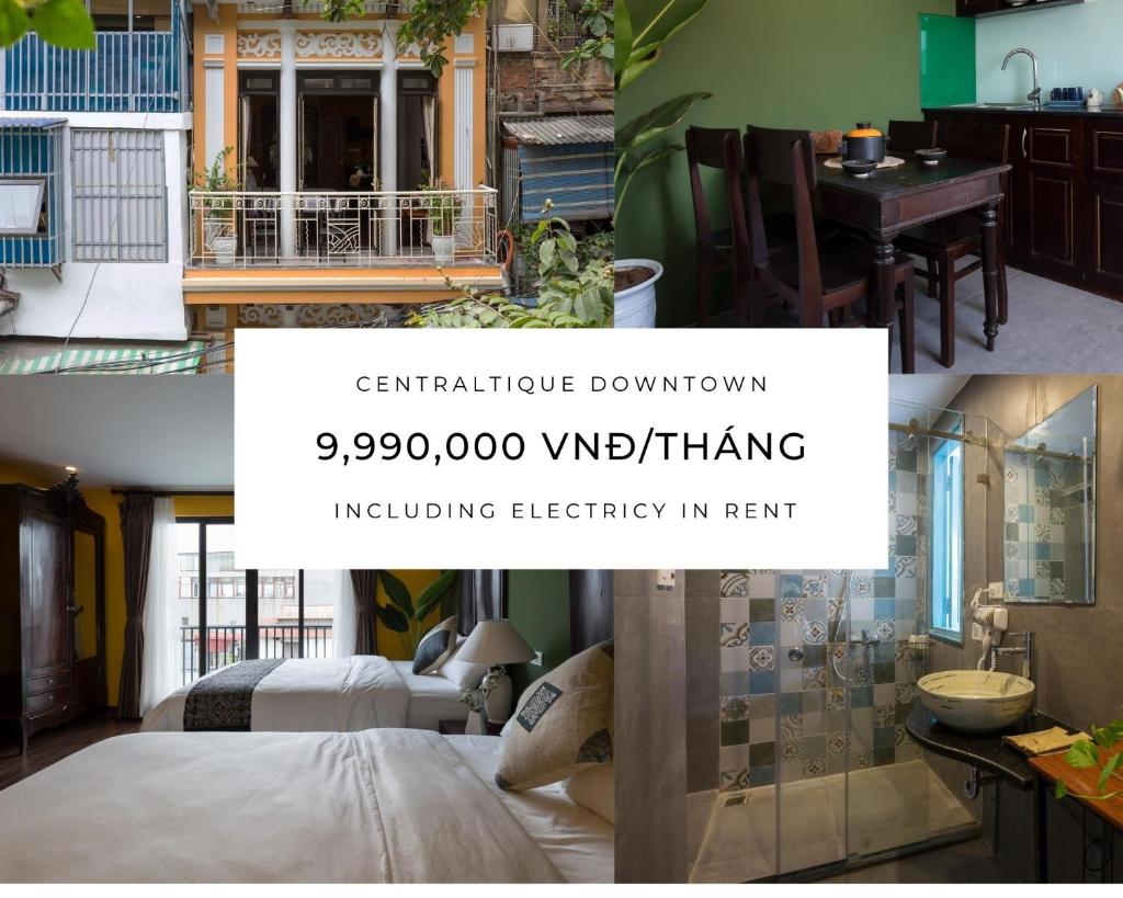 Centraltique Downtown - Bespoke Colonial House Near Hoan Kiem Lake