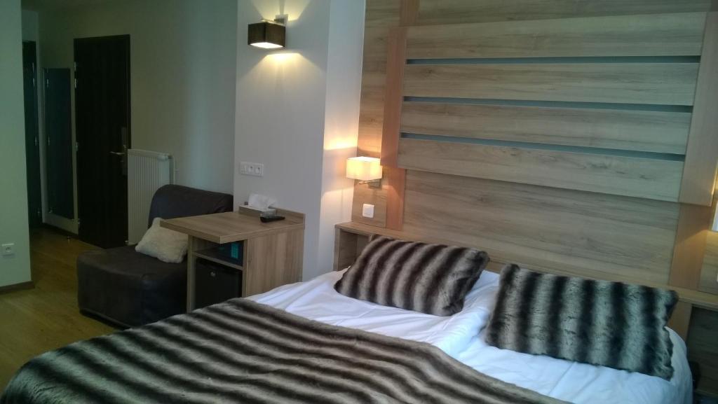Двухместный (Двухместный номер с 2 отдельными кроватями), Hôtel Vallée Blanche