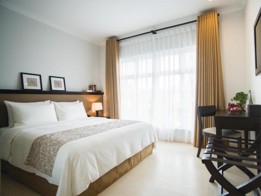 Двухместный (Номер с кроватью размера «queen-size»), The Alcove Library Hotel
