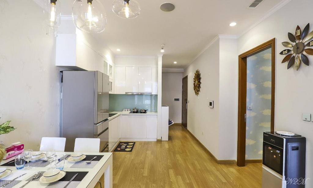 Апартаменты (Апартаменты с 2 спальнями), Happyhome Vinhomes Time City and Parkhill Premium