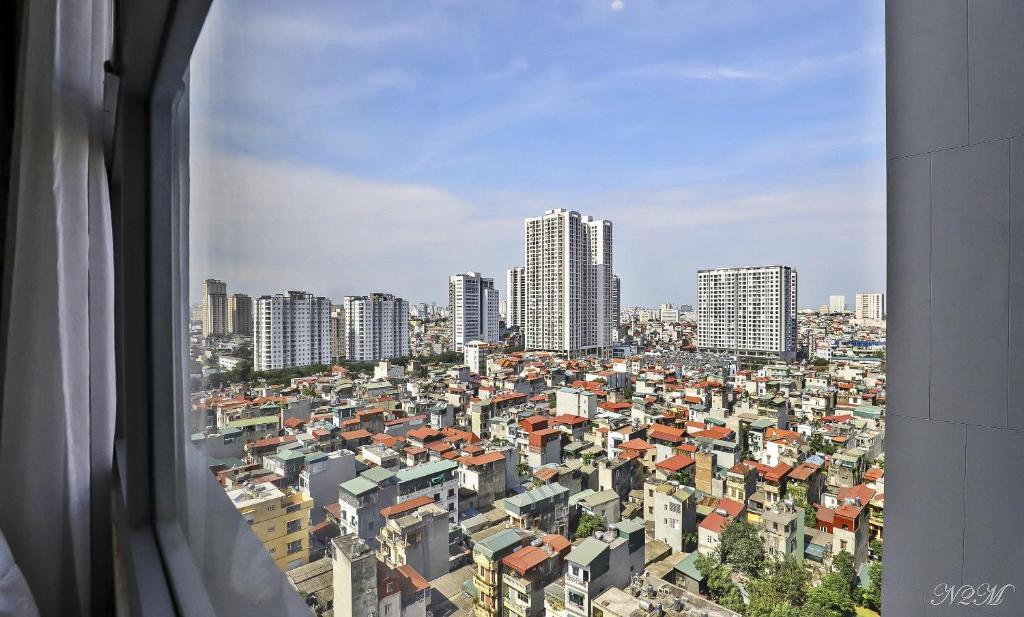 Апартаменты (Апартаменты с 2 спальнями), Happyhome Vinhomes Time City and Parkhill Premium
