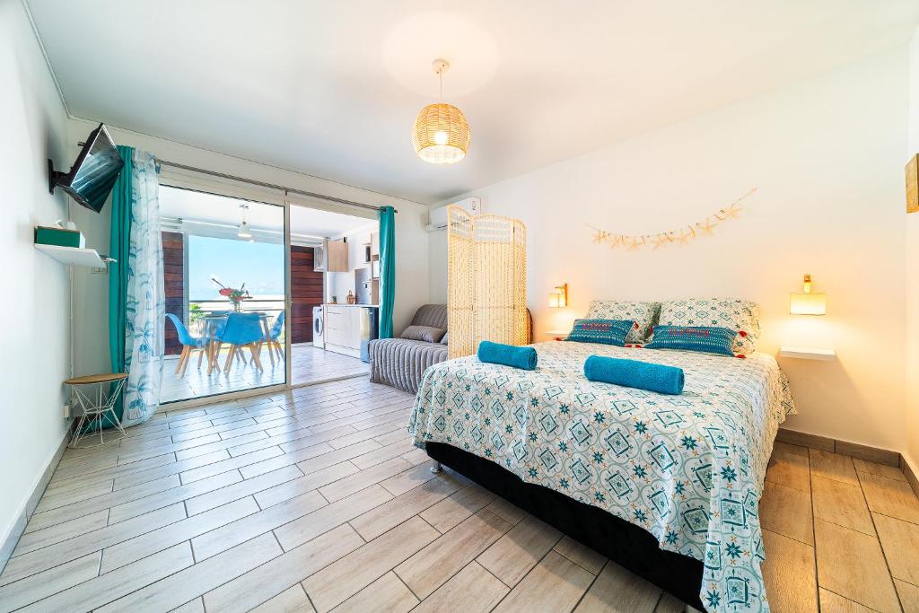 Studio du Lagon vue mer St Gilles les Bains Centre 500m de la plage photo 1