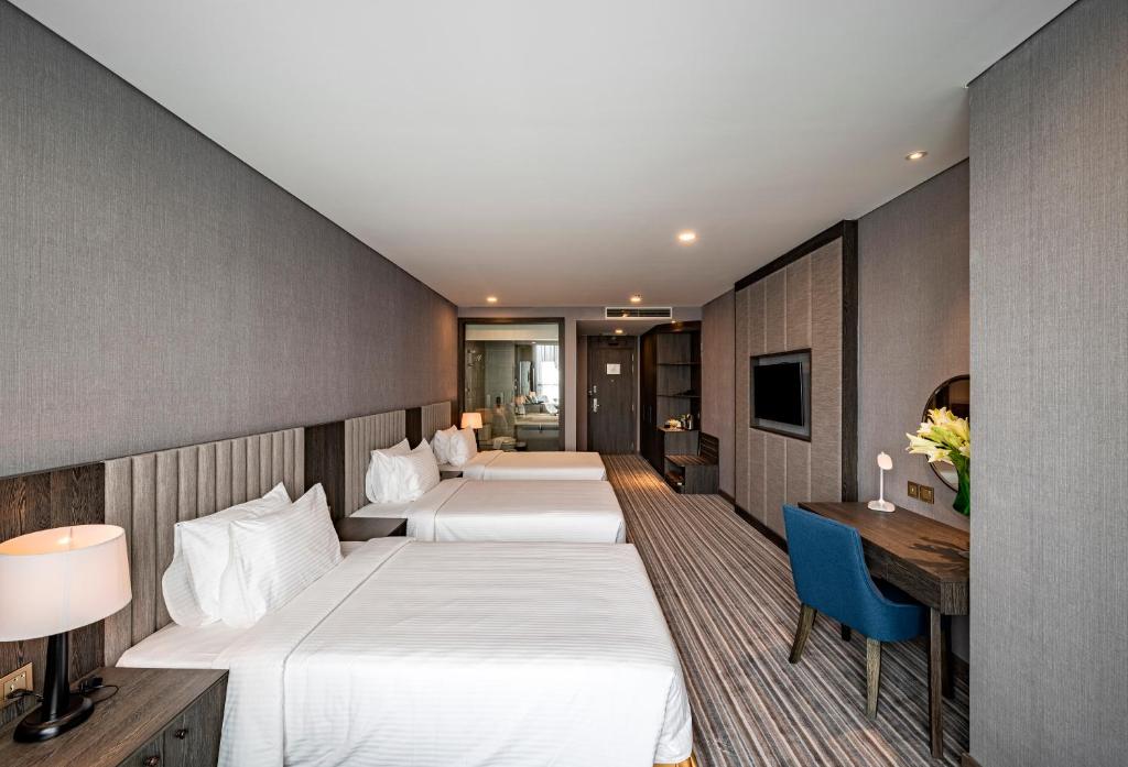 Трехместный (Трехместный номер Делюкс), Muong Thanh Luxury Saigon Hotel