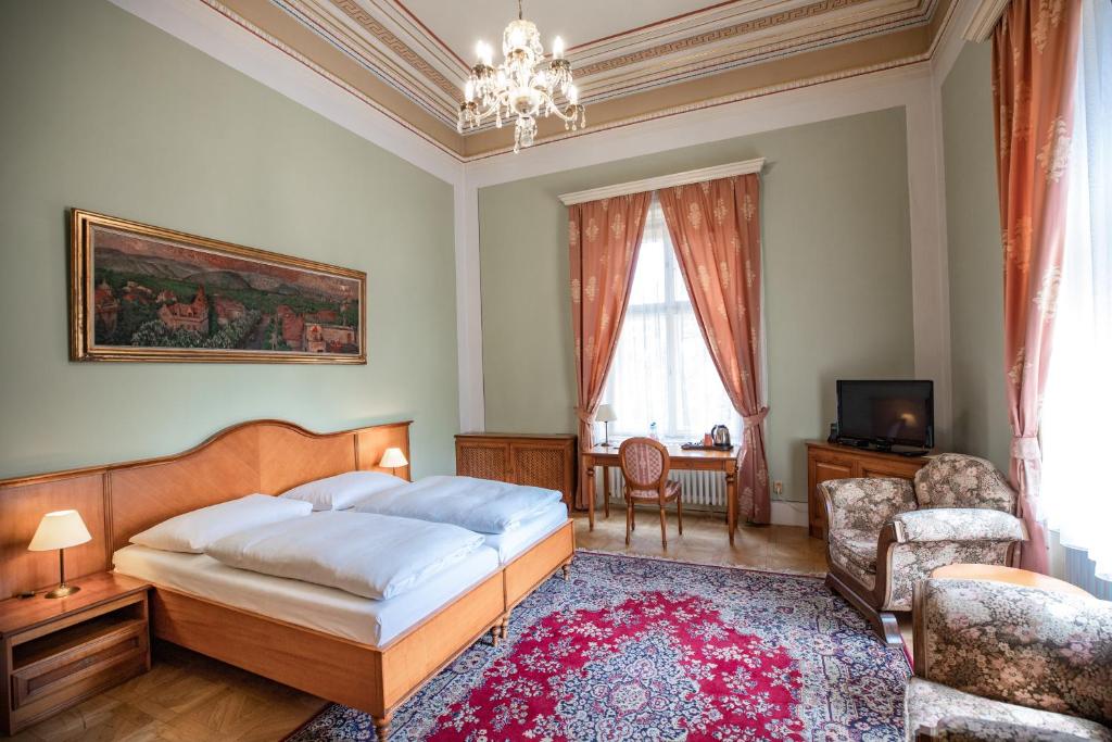 Двухместный (Двухместный номер с 1 кроватью и общей ванной комнатой), Vila Lanna