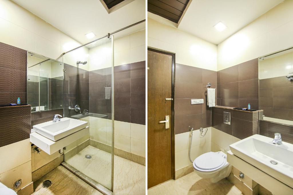 Двухместный (Улучшенный двухместный номер с 1 кроватью), FabHotel Bellevue