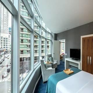 Сьюит (Люкс с 1 спальней), Kinzie Hotel