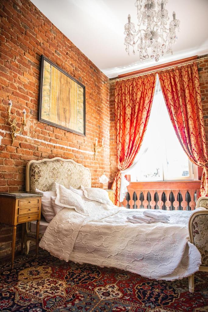 Двухместный (Двухместный номер Делюкс с 1 кроватью), Łódzki Pałacyk - Pokoje pałacowe