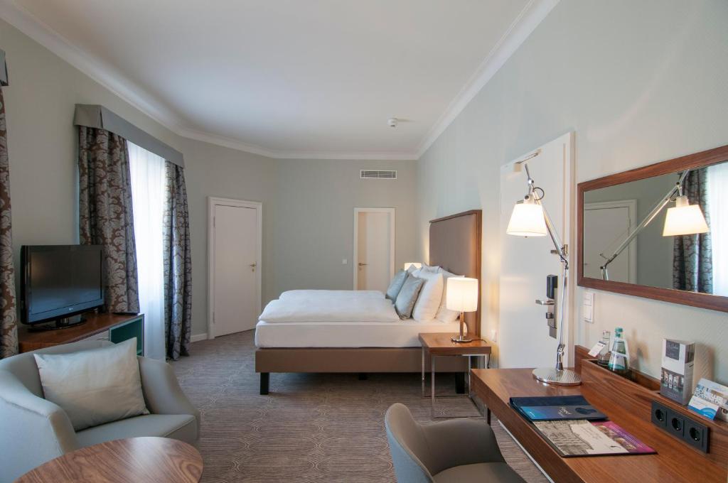 Одноместный (Одноместный номер), Radisson Blu Hotel Schwarzer Bock Wiesbaden