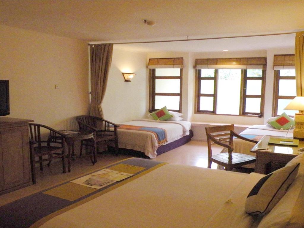 Трехместный (Трехместный номер с ванной), Alam Kulkul Boutique Resort