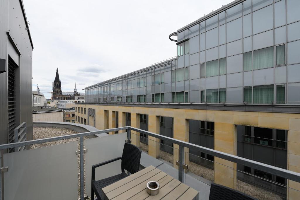 Двухместный (Двухместный номер с 1 кроватью и балконом), Cologne downtown Hostel