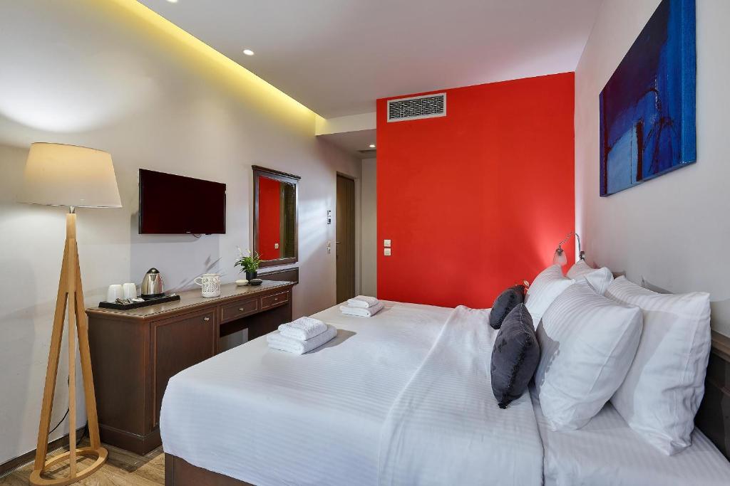 Двухместный (Двухместный номер Делюкс с 1 кроватью), Castello City Hotel