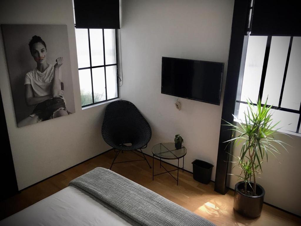 Двухместный (Номер Делюкс с кроватью размера «queen-size»), Stayinn Barefoot Condesa