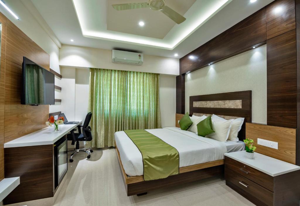 Двухместный (Номер Делюкс с кроватью размера «king-size»), Vanusa Residency by Big Tree Hospitality