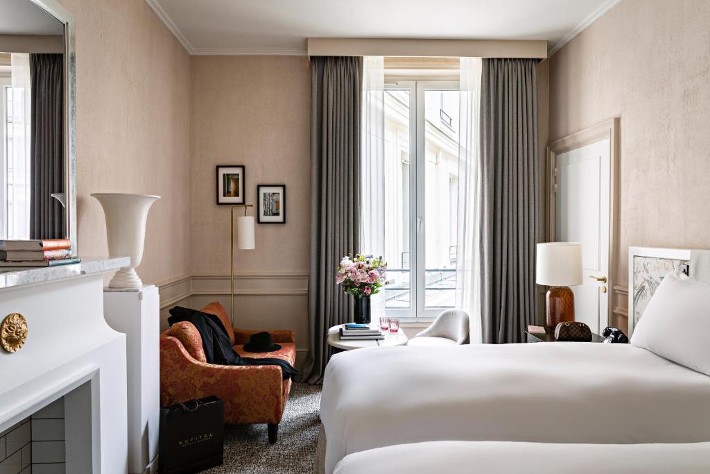 Двухместный (Роскошный двухместный номер с 2 отдельными кроватями), Hotel Scribe Paris Opera by Sofitel