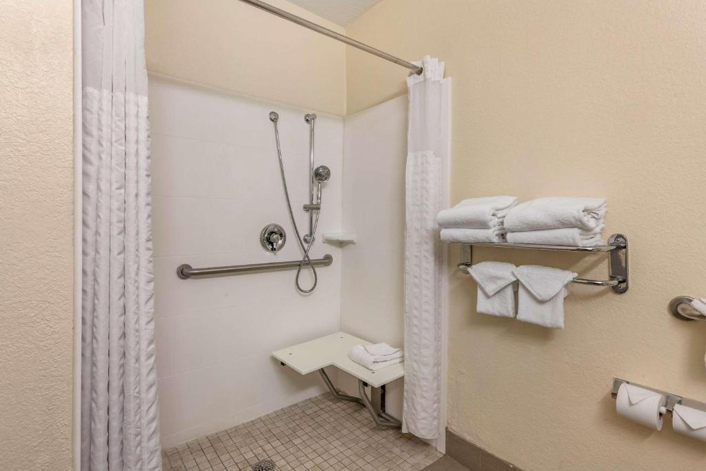 Сьюит (King Suite with Roll-In Shower - Accessible/Non-Smoking), Comfort Suites Maingate East