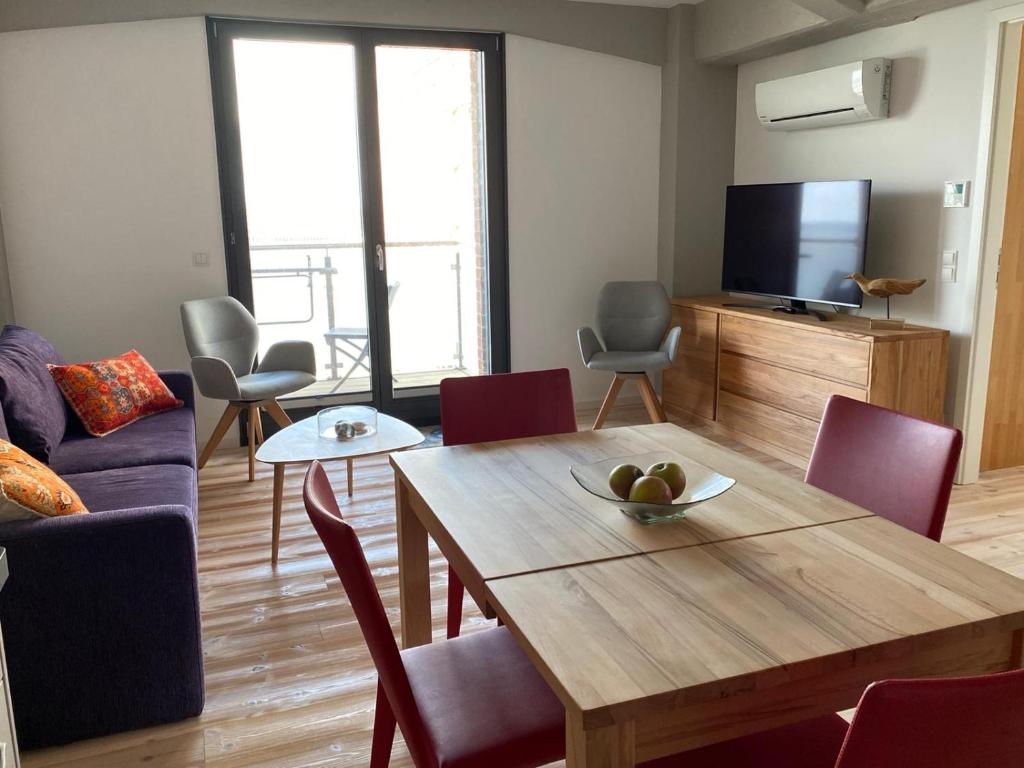 Апартаменты (Апартаменты с 2 спальнями), Speicher Residenz Barth E3 App 1