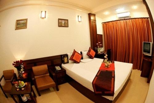 Двухместный (Двухместный номер VIP с 1 кроватью), Hanoi Street Hotel