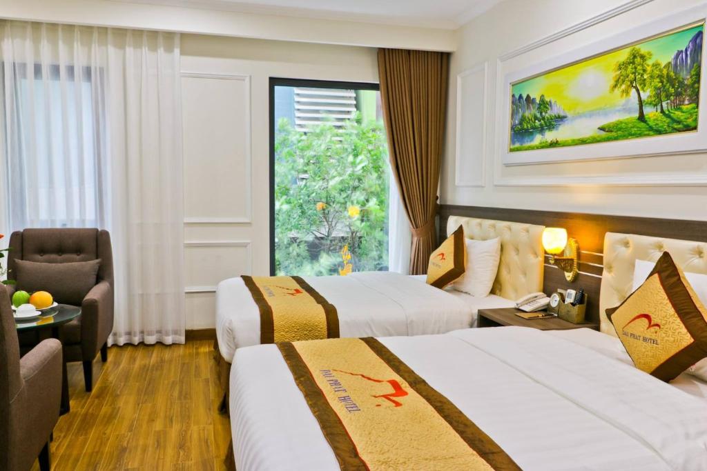 Двухместный (Двухместный номер Делюкс с 2 отдельными кроватями), Dai Phat Hotel
