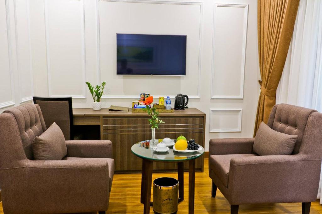 Двухместный (Двухместный номер Делюкс с 2 отдельными кроватями), Dai Phat Hotel
