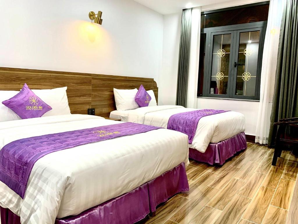 Двухместный (Номер Делюкс с 2 кроватями размера «queen-size»), Golden Inn Hotel