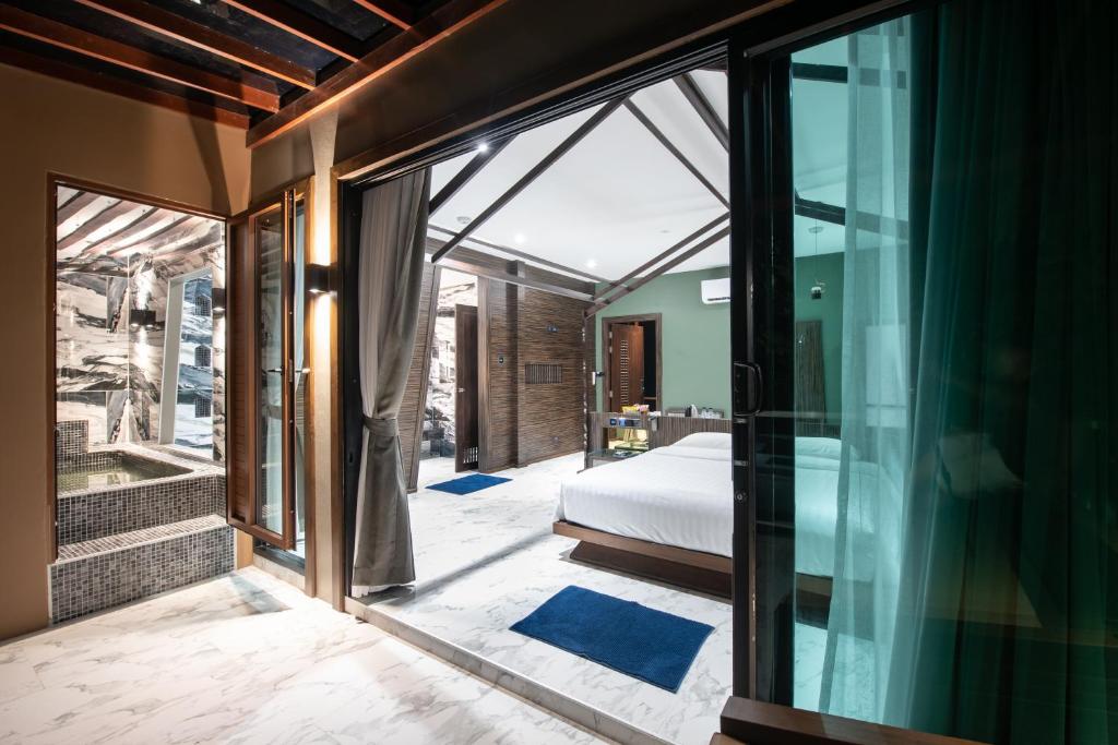 Сьюит (Люкс Wooden Style с гидромассажной ванной), Ao Cho Grandview Hideaway Resort
