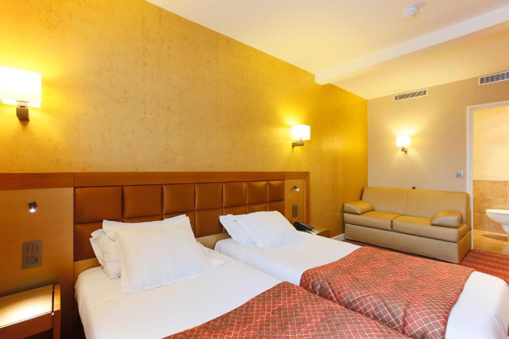 Двухместный (Двухместный номер с 2 отдельными кроватями), Hotel Bellevue Saint-Lazare