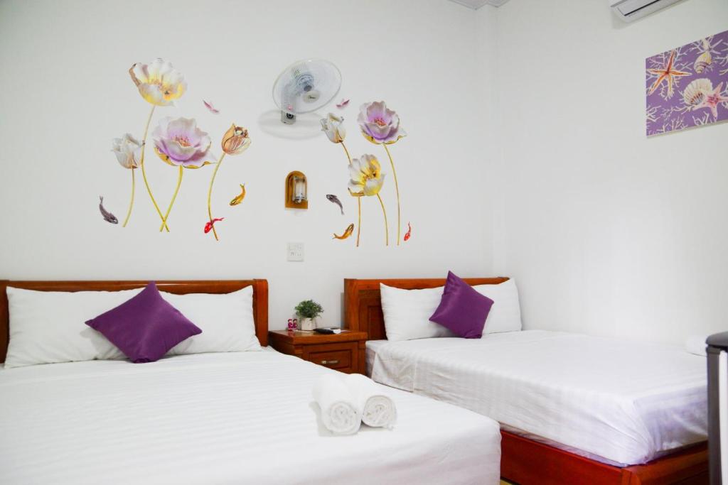 Двухместный (Двухместный номер с 1 кроватью и общим туалетом), Blossom Homestay