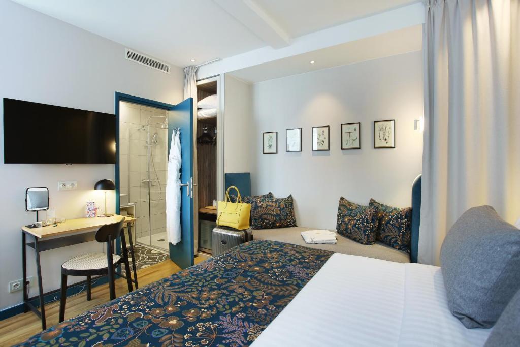 Двухместный (Улучшенный двухместный номер с 1 кроватью), Hotel Basile
