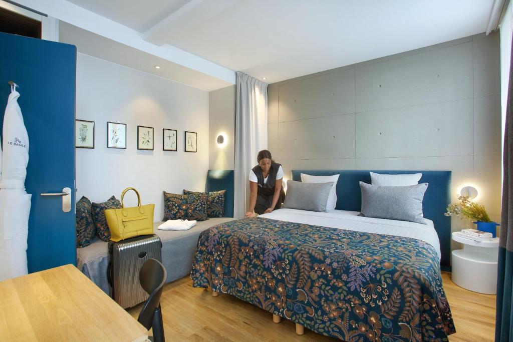 Двухместный (Улучшенный двухместный номер с 1 кроватью), Hotel Basile
