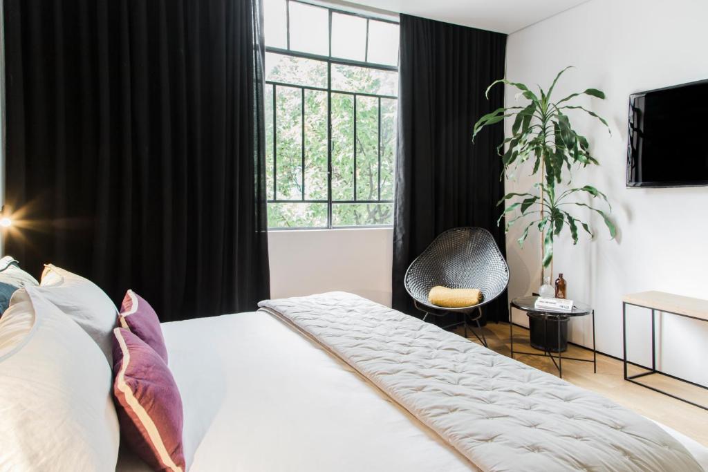Двухместный (Номер Делюкс с кроватью размера «king-size»), Stayinn Barefoot Condesa