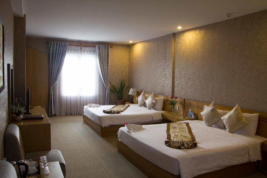 Трехместный (Улучшенный трехместный номер), 36 Tran Phu Hotel