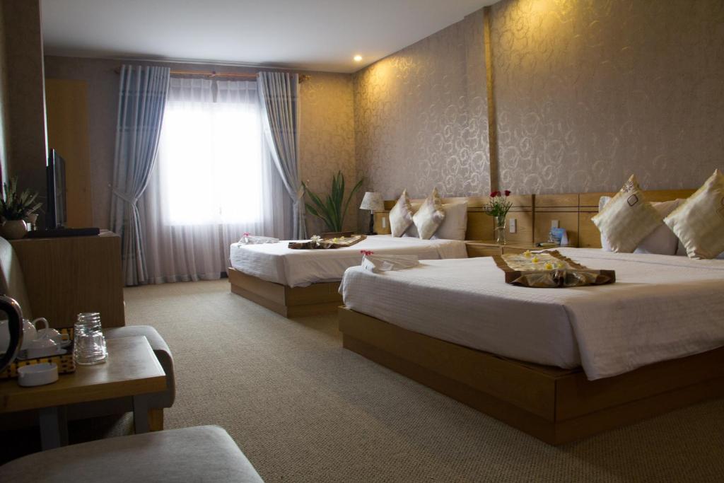 Трехместный (Улучшенный трехместный номер), 36 Tran Phu Hotel