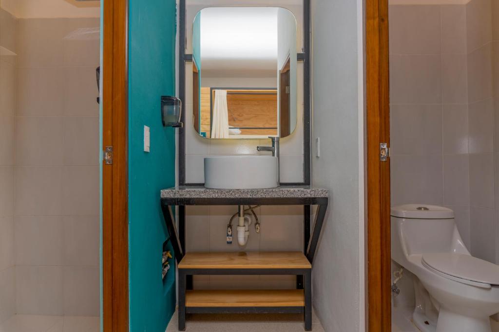 Номер (Кровать в общем 6-местном номере для мужчин и женщин), Mayan Monkey Cancún Hostel