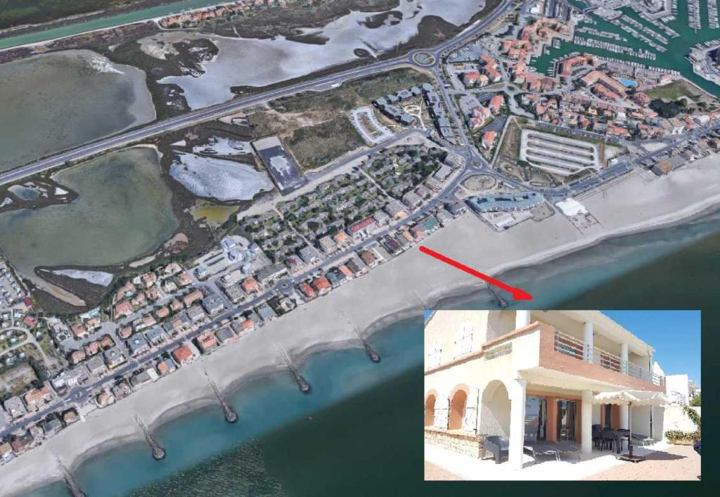 Belle villa sur vaste plage Palavas Montpellier photo 1