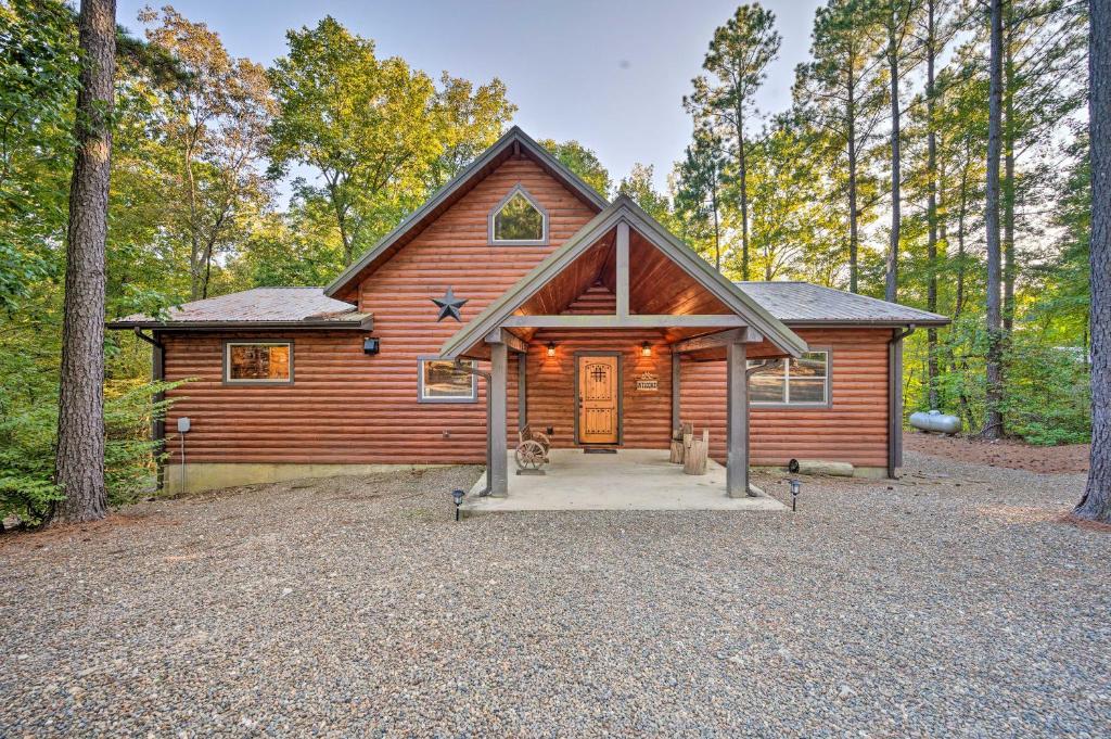 Creekside Cabin with Deck, Hot Tub and Fire Pit! photo 3