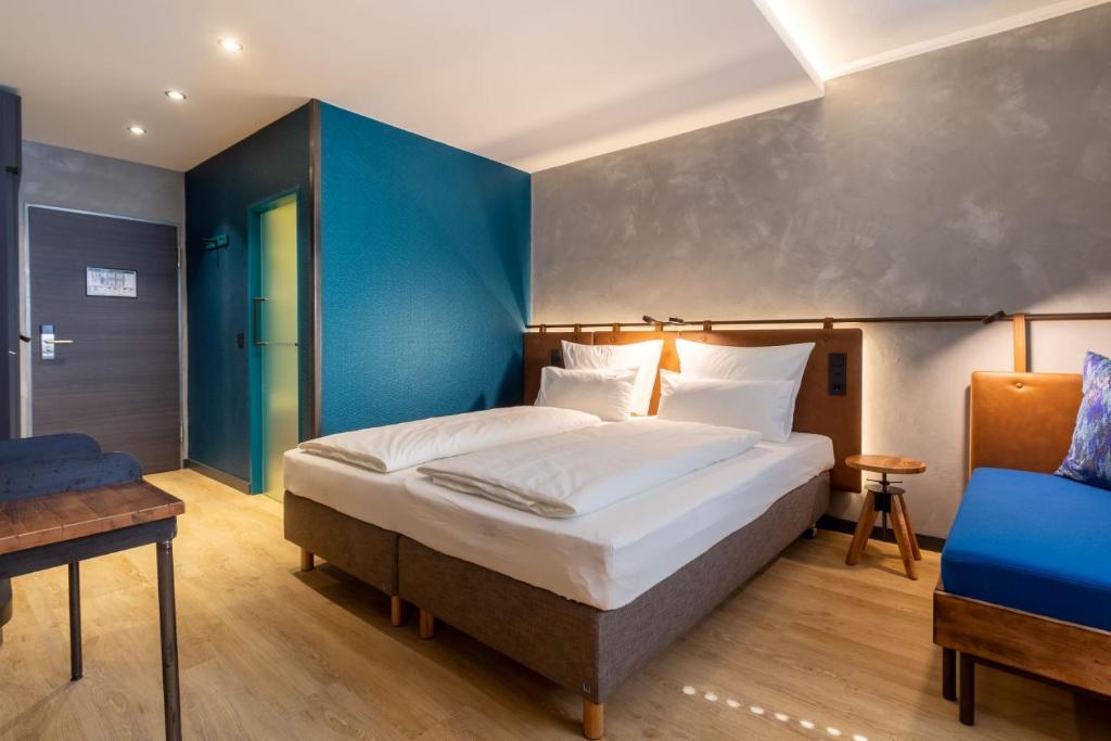 Двухместный (Двухместный номер Делюкс с 1 кроватью), Unsöld's Factory Hotel