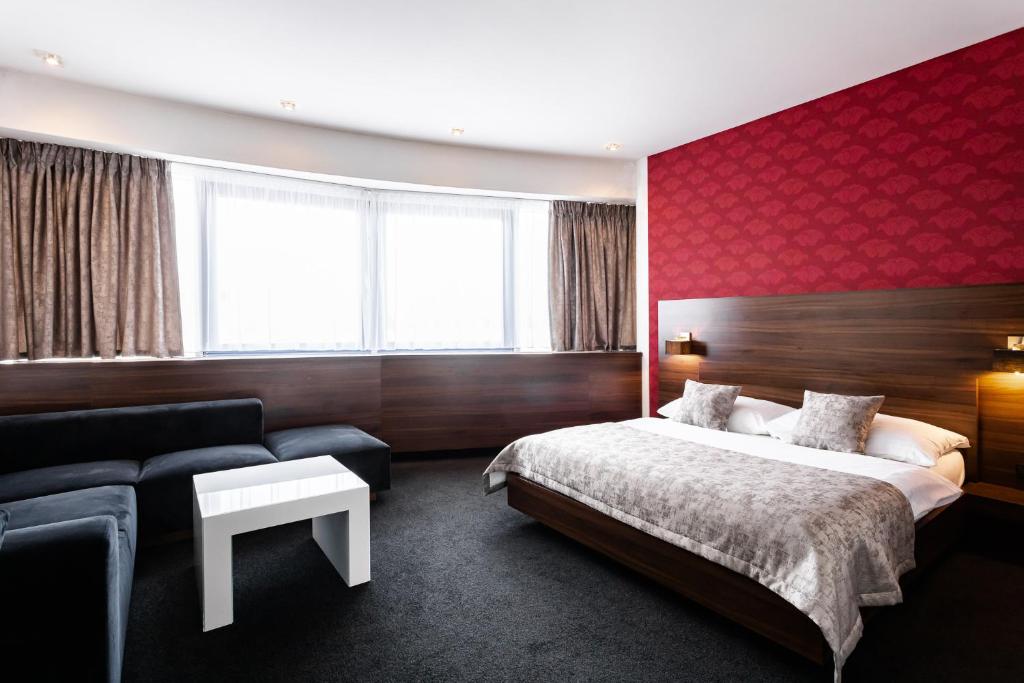 Двухместный (Двухместный номер Делюкс с 1 кроватью), Tempus Club Garni Hotel