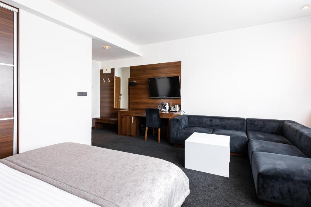 Двухместный (Двухместный номер Делюкс с 1 кроватью), Tempus Club Garni Hotel
