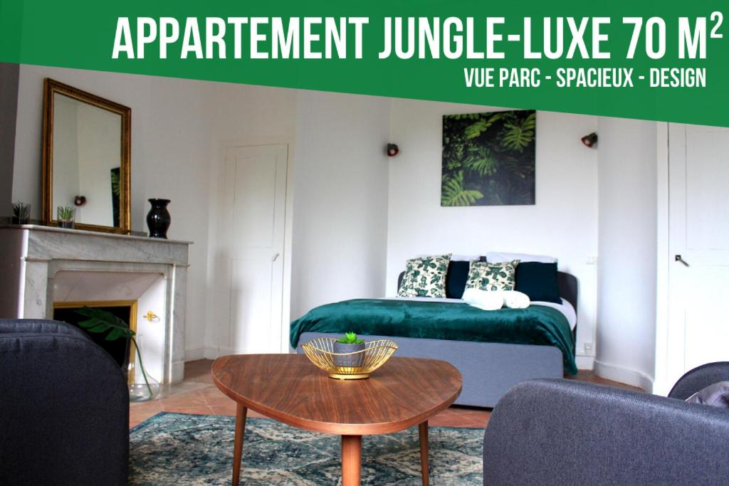 Paul Sabatier -T1 - Vue sur Jardin - Luxe- wifi-fi